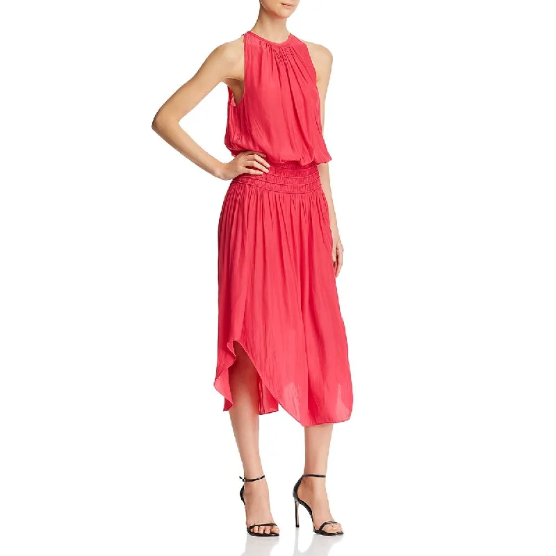 Fit-And-Flare DressRamy Brook Womens Audrey Halter Drop Waist Midi Dress