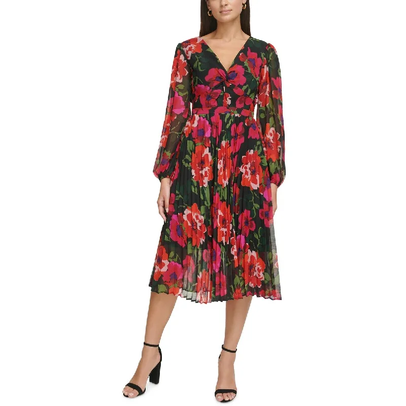 Organza DressKensie Womens Floral Midi Cocktail And Party Dress