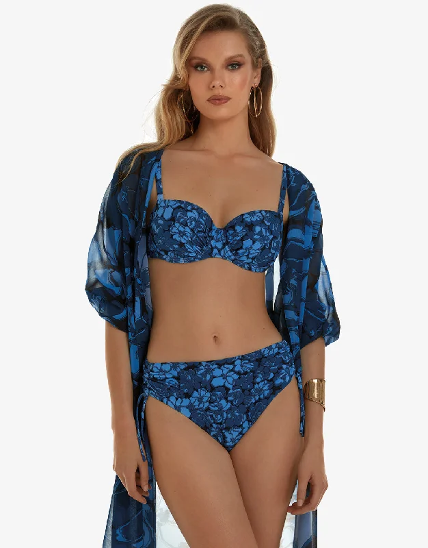 Pool Female SwimwearFloreale Underwired Bikini Set - Blue