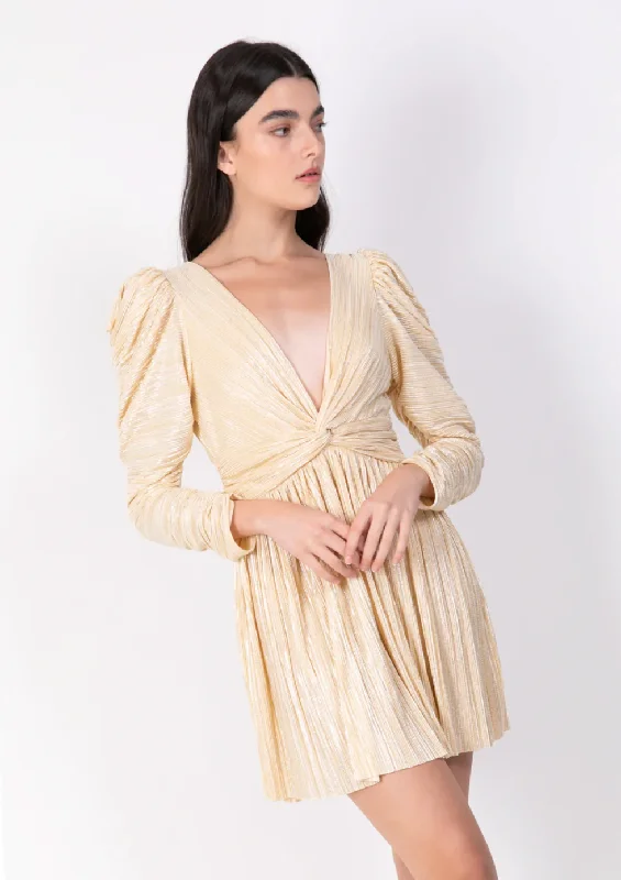 women's shift dressesMorgana Mini Dress - Pale Yellow