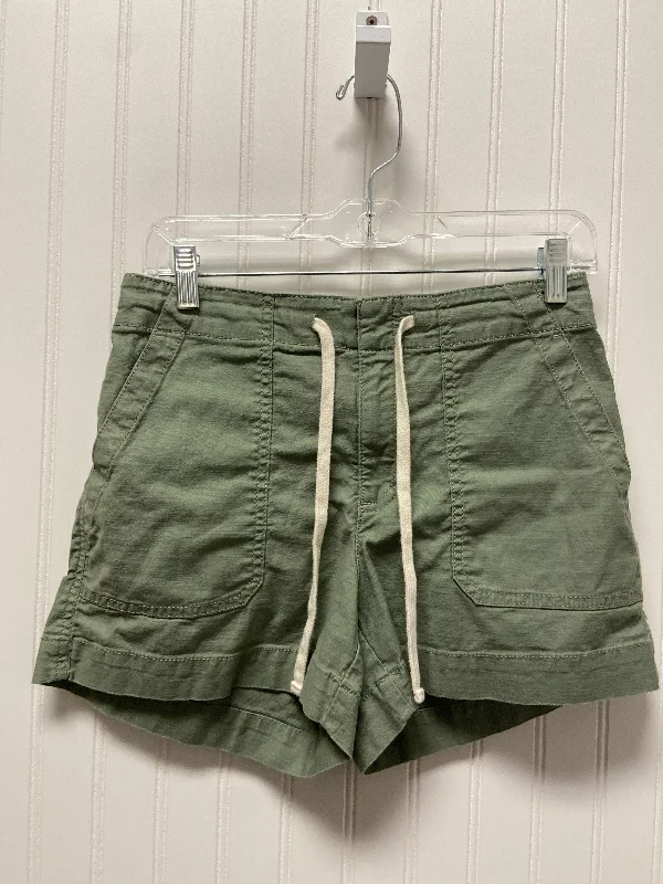 women's workout shortsGreen Shorts Loft, Size 2