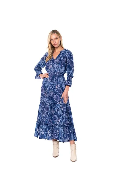 Off-The-Shoulder DressFLORAL MAXI DRESS