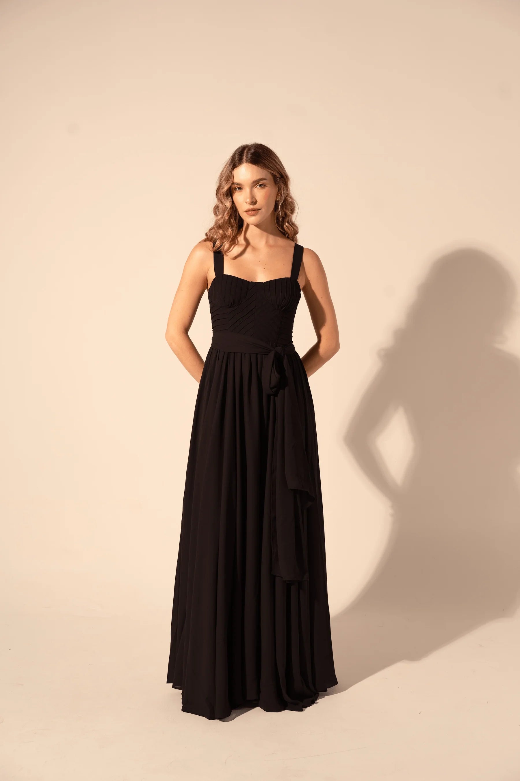 women's off-the-shoulder dressesCLAUDETTE MAXI DRESS