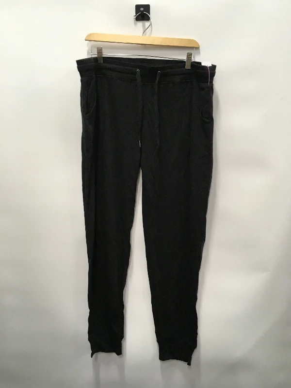 women's designer pantsBlack Pants Lounge FACEPLANT Deams, Size L