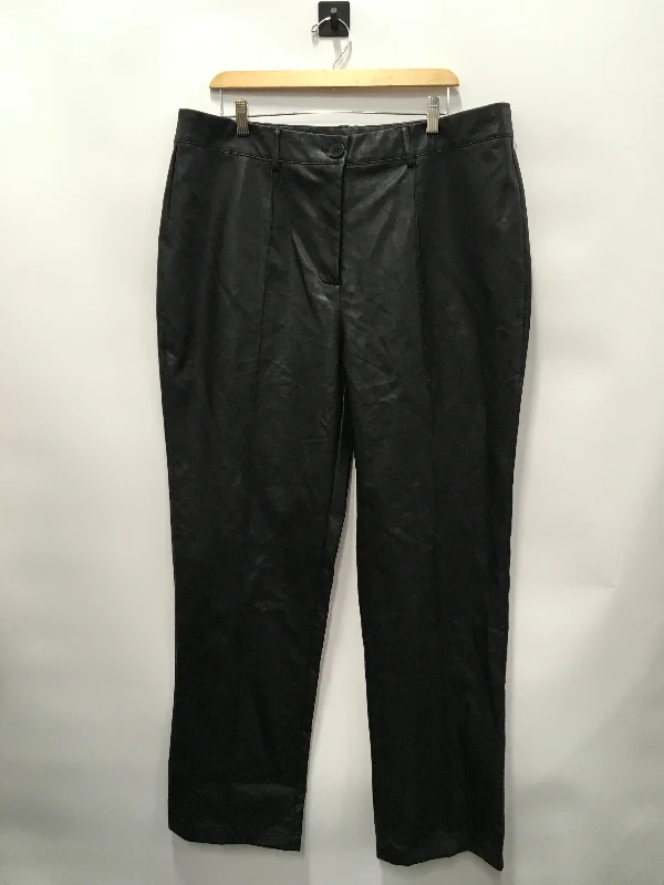 women's cropped pantsBlack Pants Other Petal and Pup, Size Xl