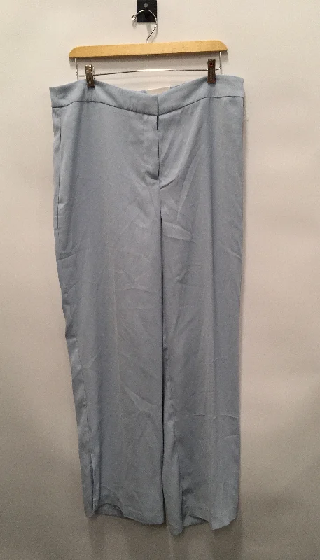 women's zipper pantsBlue Pants Dress C By One, Size L