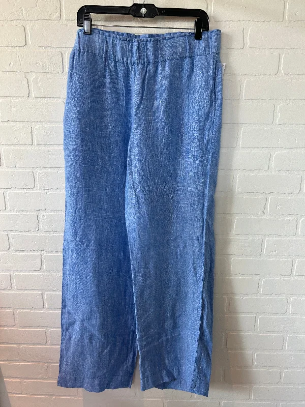 women's tall pantsBlue Pants Linen Talbots, Size 12