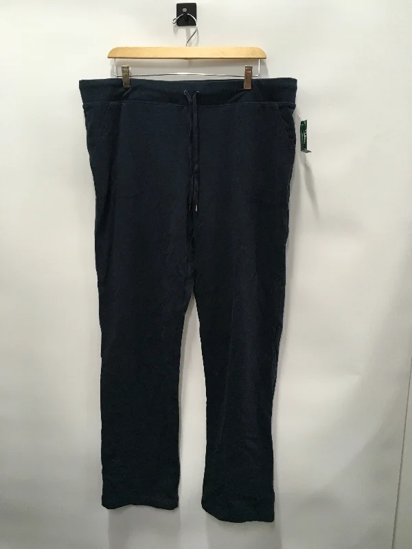 women's leggingsBlue Pants Lounge L.l. Bean, Size L