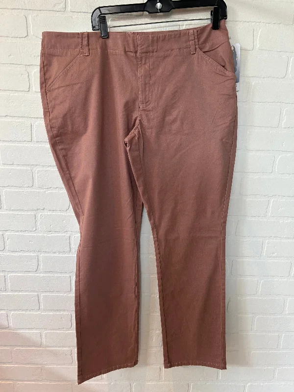 women's workout pantsBrown Pants Chinos & Khakis Lee, Size 16