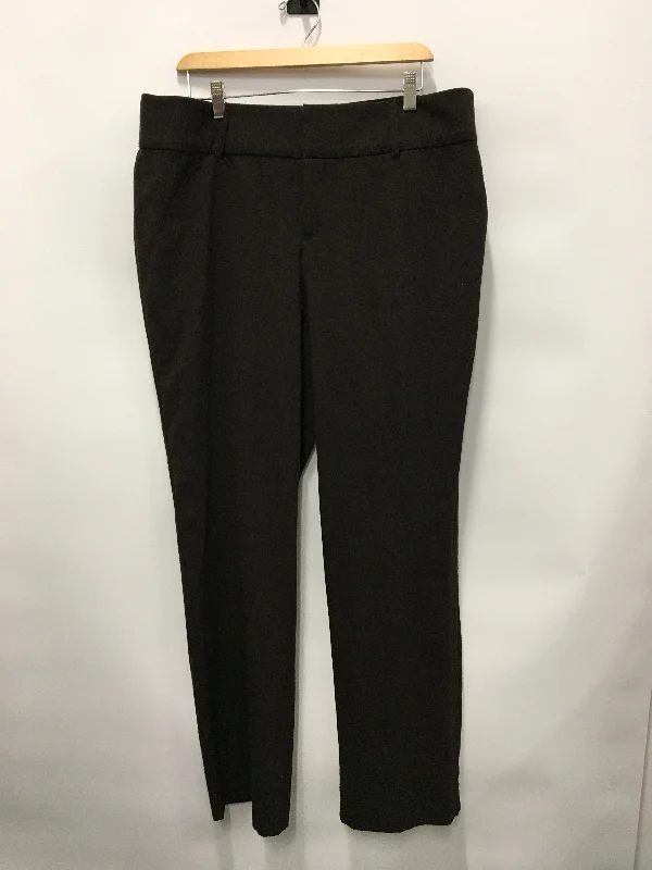 women's active pantsBrown Pants Dress Alyx, Size 16