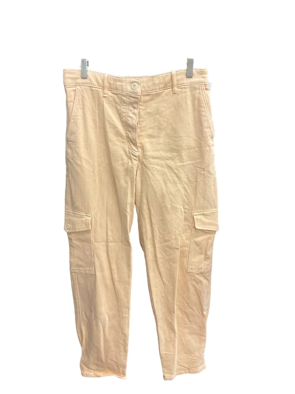 women's travel pantsPeach Pants Cargo & Utility Wilfred, Size 10