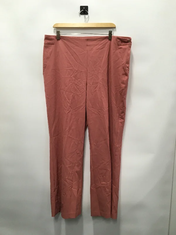 women's winter pantsPink Pants Dress Roz And Ali, Size 14