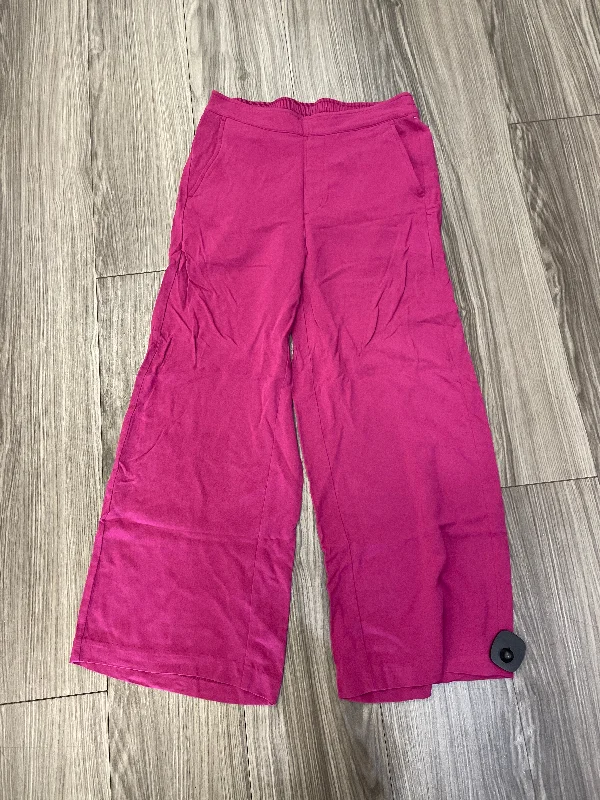 women's leggingsPink Pants Linen Old Navy, Size M