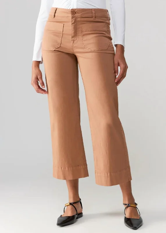 women's bootcut pantsThe Marine Pants In Mocha Mousse