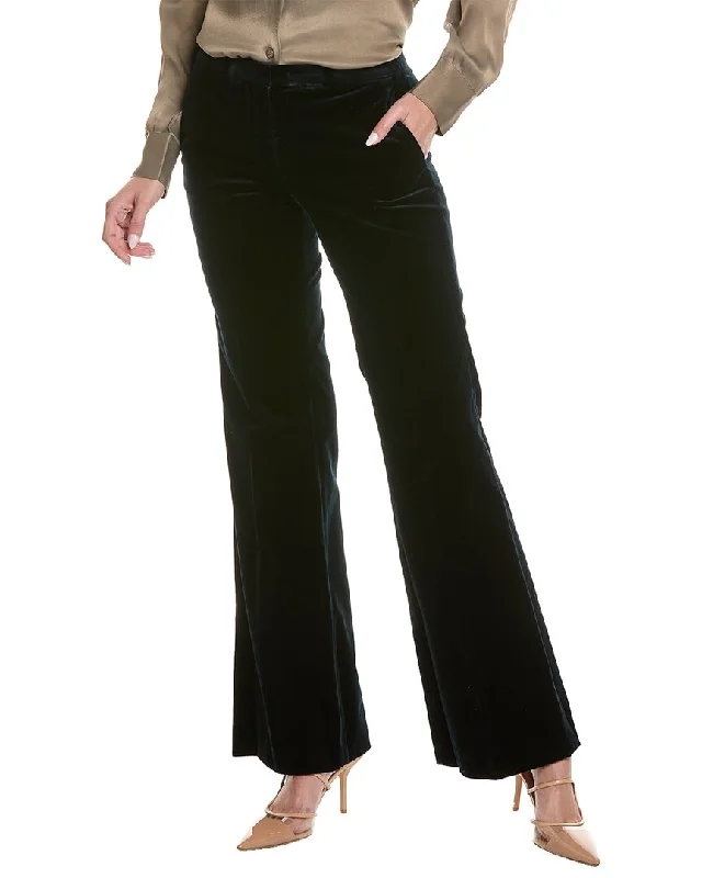 women's reversible pantsTheory Demitria 4 Stretch High-Waist Pant