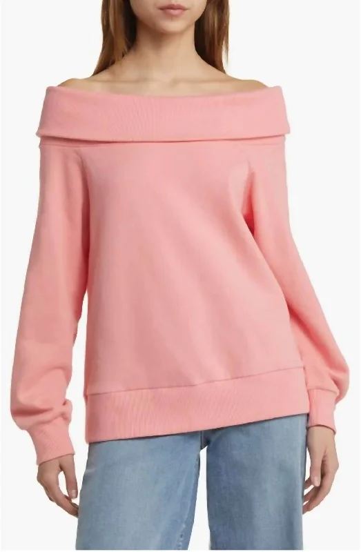 Cashmere Custom Children's SweatersBarbie Sweatshirt In Babydoll