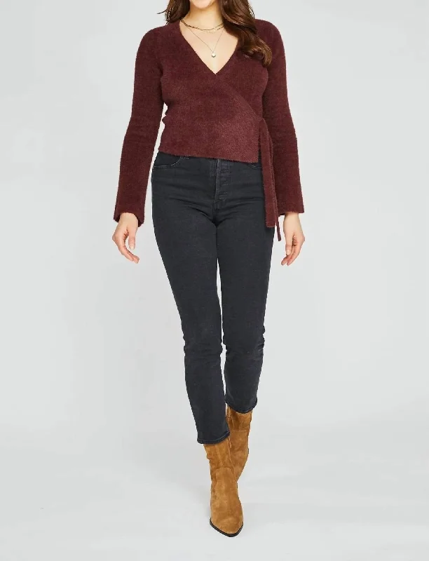 Comfortable Dressy SweatersDaytona Sweater In Rum