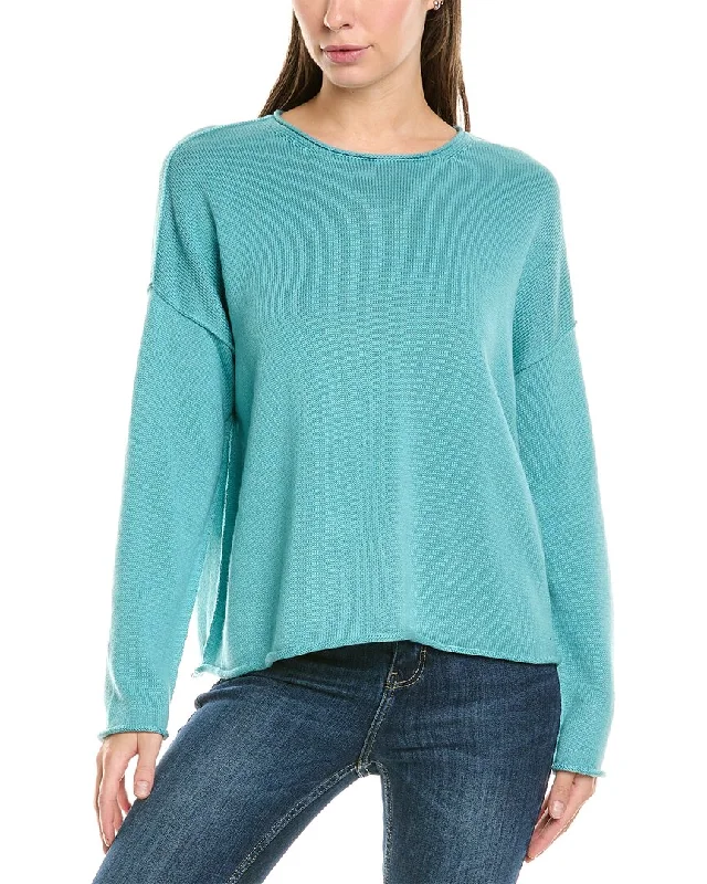 Luxurious Chunky SweatersEILEEN FISHER Boxy Pullover