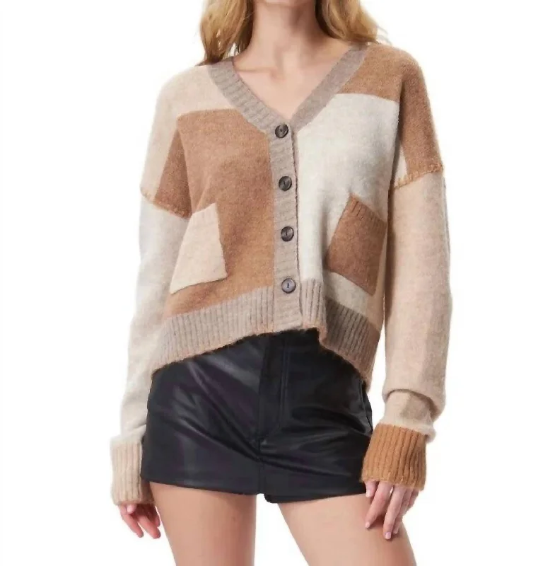 Cozy Custom Embellished SweatersOakley Sweater In Brown