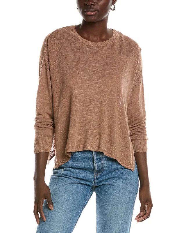 Cashmere SweatersRenuar Linen-Blend Sweater