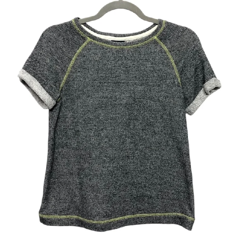 women's tops for statement-making outfitsTop Short Sleeve Basic By Bordeaux In Grey, Size: S